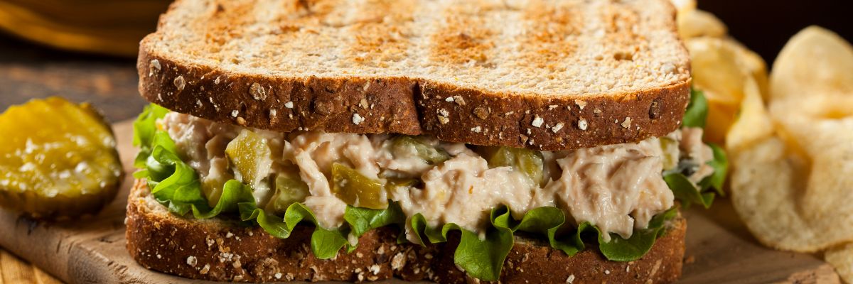 Easy Tuna Salad Sandwich